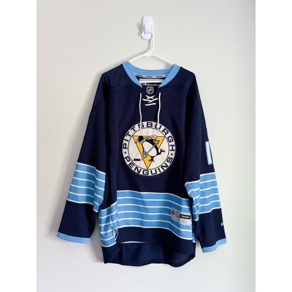 Reebok Pittsburgh Penguins Hockey Jersey Brandon Sutter #16 Retro Alternate - Picture 1 of 8